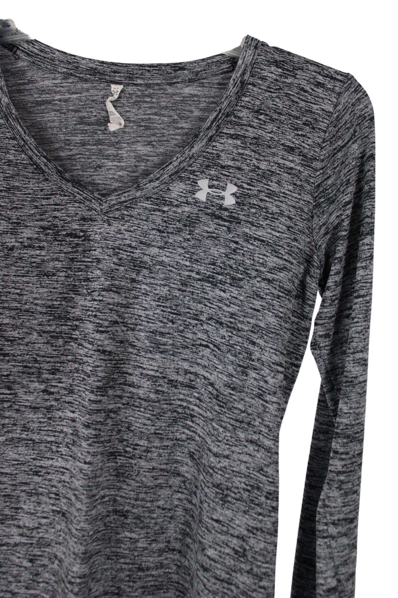 Under Armour HeatGear Gray Long Sleeved Shirt | XS