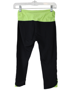 Under Armour Compression Green Black Capri Legging | SM