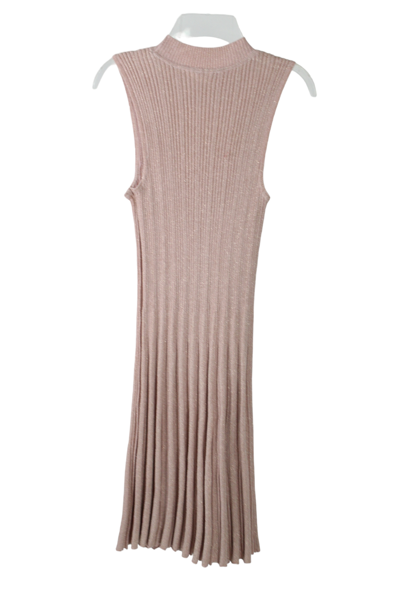 Candie's Pink Knit Pleated Dress | M