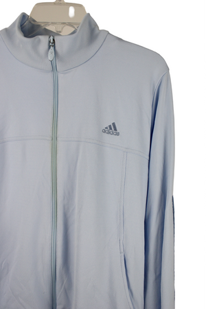 Adidas Light Blue Jacket | XL